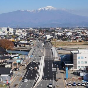 県道豊里十里塚線道路改良工事の画像