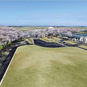 旧東平田小学校跡地公園整備工事の画像