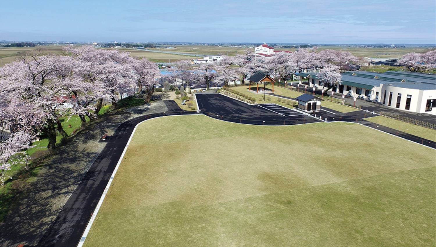 旧東平田小学校跡地公園整備工事の画像