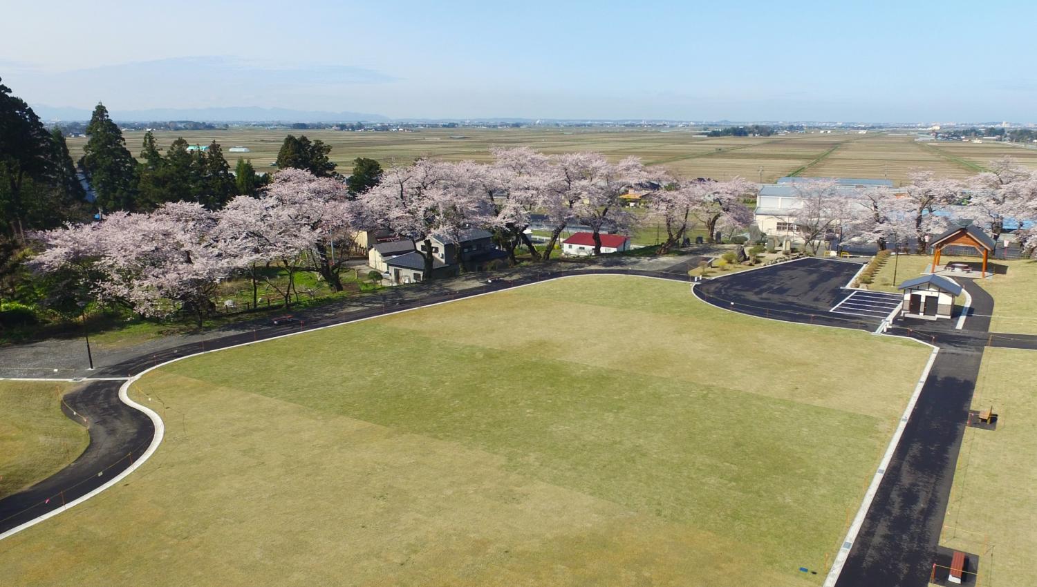 旧東平田小学校跡地公園整備工事の画像